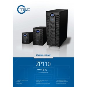 GTEC ZP110, 1kVA-20kVA True On-line UPS with Isolation Transformer