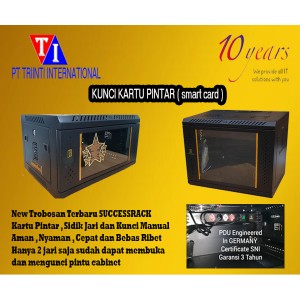 RackServer SUCCESSRACK TERBARU KUNCI SISTEM KARTU PINTAR WSR-S 4504 4U